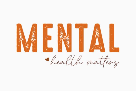 Mental Health Matters SVG Design